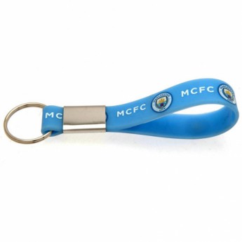 Manchester City přívěšek na klíče Silicone Keyring