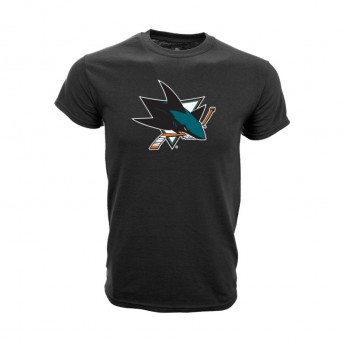 San Jose Sharks pánské tričko black Core Logo Tee