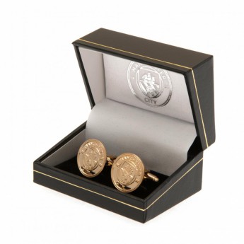 Manchester City manžetové knoflíčky Gold Plated Cufflinks