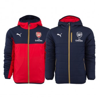 Arsenal pánská bunda oboustranná Gold
