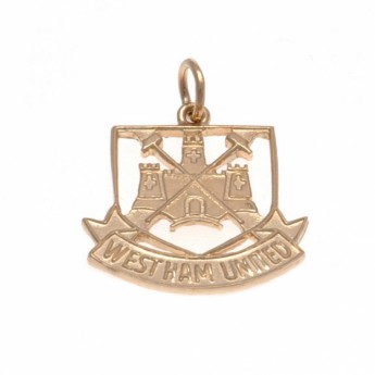 West Ham United zlatý přívěšek 9ct Gold Pendant Castle