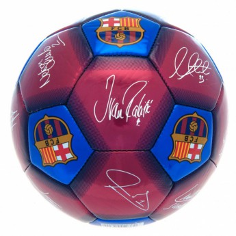 FC Barcelona miniaturní fotbalový míč Football Signature