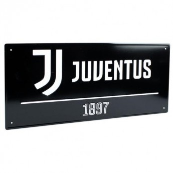 Juventus Turín cedule na zeď Street Sign BK