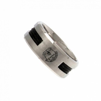 FC Everton prsten Black Inlay Ring Medium