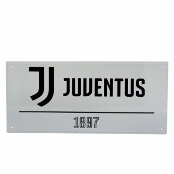 Juventus Turín cedule na zeď Street Sign