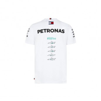Mercedes AMG Petronas pánské tričko Champion white F1 Team 2018