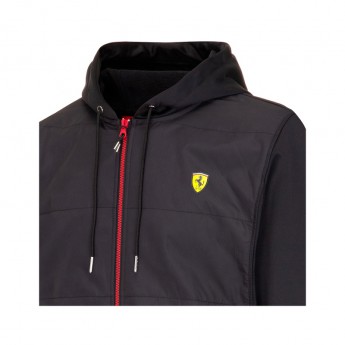 Ferrari pánská mikina s kapucí Full Zip black F1 Team 2016