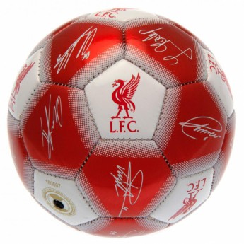 FC Liverpool miniaturní fotbalový míč Mini Ball Signature