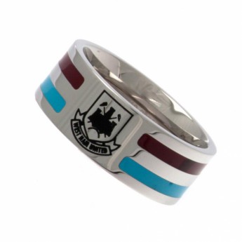 West Ham United prsten Colour Stripe Ring Small CT