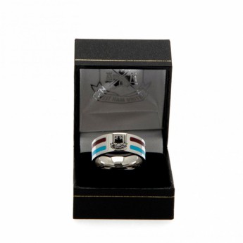 West Ham United prsten Colour Stripe Ring Small CT