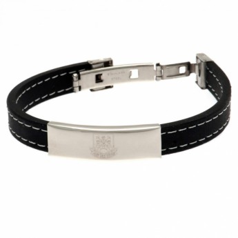 West Ham United silikonový náramek Stitched Silicone Bracelet CT