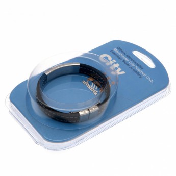 Manchester City silikonový náramek Stitched Silicone Bracelet EC