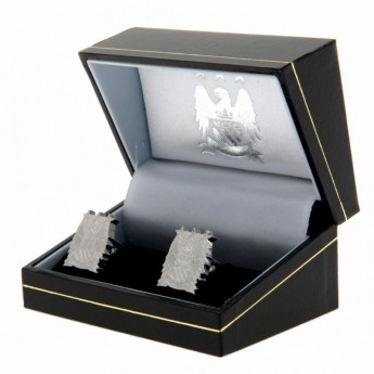 Manchester City manžetové knoflíčky Stainless Steel Cufflinks CR EC