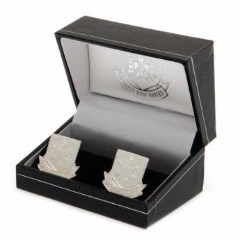 West Ham United manžetové knoflíčky Silver Plated Cufflinks CR CT