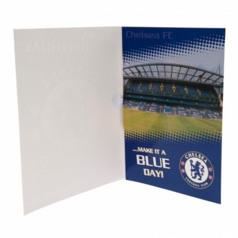 FC Chelsea narozeninové přání Musical Birthday Card