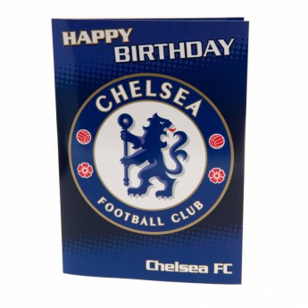 FC Chelsea narozeninové přání Musical Birthday Card