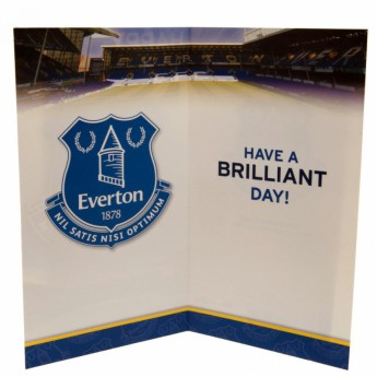 FC Everton narozeninové přání Birthday Card