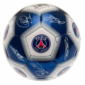 Paris Saint Germain fotbalový mini míč Signature size 1