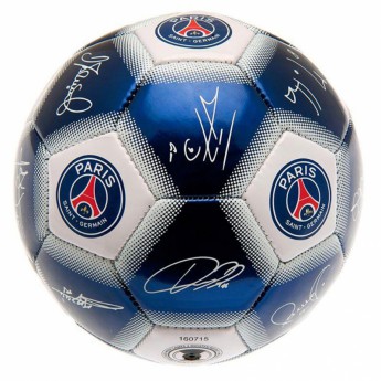 Paris Saint Germain fotbalový mini míč Signature size 1