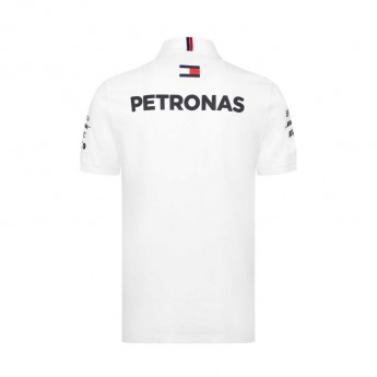 Mercedes AMG Petronas pánské polo tričko white F1 Team 2019