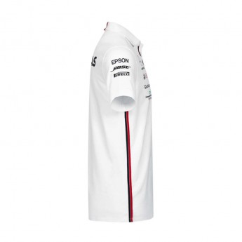 Mercedes AMG Petronas pánské polo tričko white F1 Team 2019