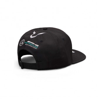 Mercedes AMG Petronas čepice flat kšiltovka black Brim Lewis Hamilton F1 Team 2019