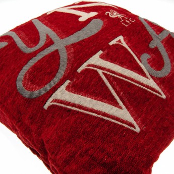 FC Liverpool polštářek Chenille Cushion
