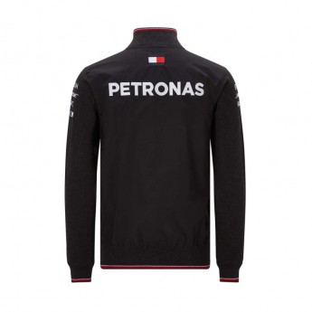 Mercedes AMG Petronas pánská mikina black Half Zip F1 Team 2019