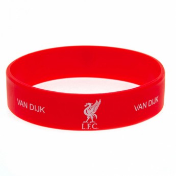 FC Liverpool silikonový náramek Silicone Wristband Van Dijk