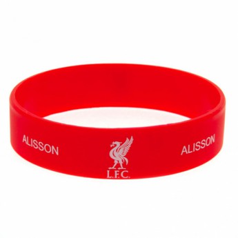 FC Liverpool silikonový náramek Silicone Wristband Alisson