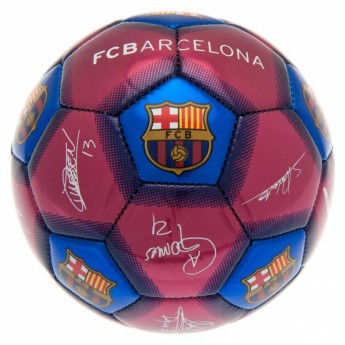 FC Barcelona podepsaný míč Mini Ball Signature - size 1