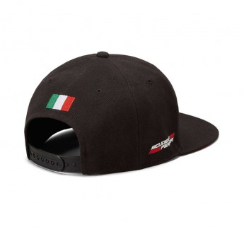 Ferrari čepice flat kšiltovka Flat Brim black F1 Team 2019