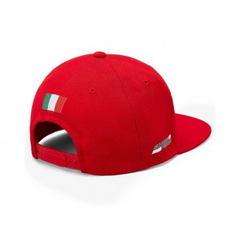 Ferrari čepice flat kšiltovka Flat Brim red F1 Team 2019