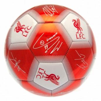 FC Liverpool fotbalový míč Football Signature Anfield - size 5
