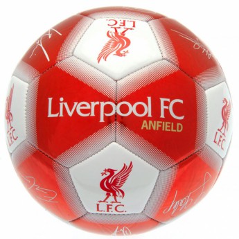 FC Liverpool fotbalový míč Football Signature Anfield - size 5