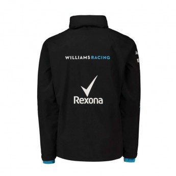 Williams Martini Racing pánská bunda s kapucí Team Rain black F1 Team 2019