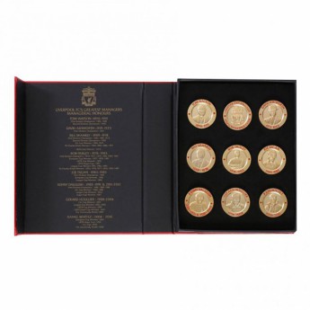 FC Liverpool set odznáčků 9 Piece Limited Edition Badge Set