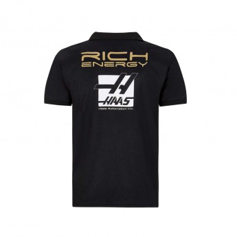 Haas F1 pánské polo tričko Energy black F1 Team 2019