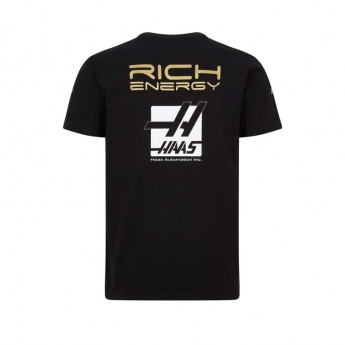 Haas F1 pánské tričko Energy Team black F1 Team 2019