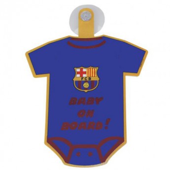 FC Barcelona mini body do auta Baby On Board Sign