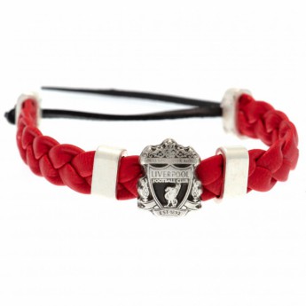 FC Liverpool náramek PU Slider Bracelet