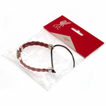 FC Liverpool náramek PU Slider Bracelet