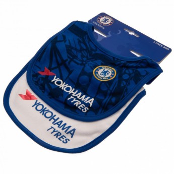 FC Chelsea dětský bryndák 2 Pack Bibs CM