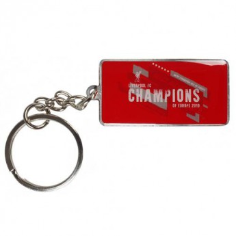 FC Liverpool přívěšek Champions Of Europe Keyring