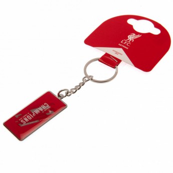 FC Liverpool přívěšek Champions Of Europe Keyring