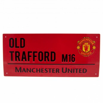 Manchester United cedule na zeď Street Sign RD
