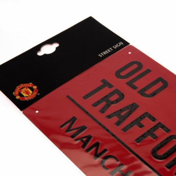 Manchester United cedule na zeď Street Sign RD
