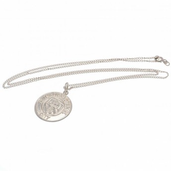 Manchester City řetízek na krk s přívěškem Sterling Silver Pendant & Chain