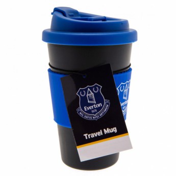 FC Everton cestovní hrnek Silicone Grip Travel Mug