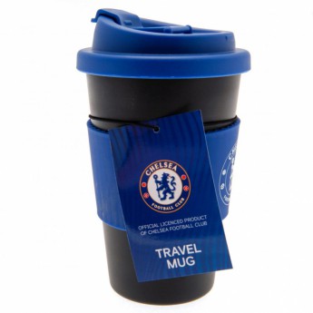 FC Chelsea cestovní hrnek Silicone Grip Travel Mug